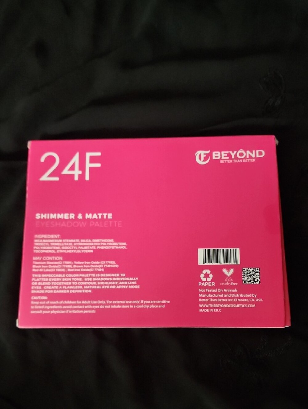 Beyond 25-Color Pink Eyeshadow Palette - Neutral & Shimmer Shades - Picture 7 of 7